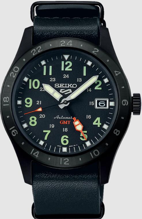 Seiko 5 GMT SSK025K1 Replica Watch